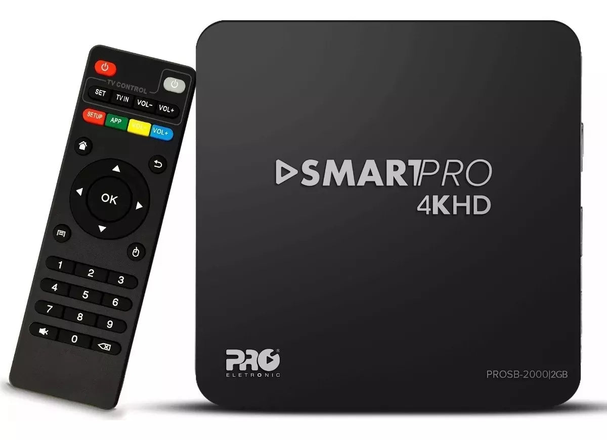 Smart Tv Box Proeletronic Smartpro 4k Hd Prosb-3000/2gb 16gb