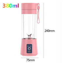 Load image into Gallery viewer, USB Portable Mini Blender 6 Blades
