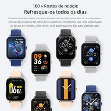 Load image into Gallery viewer, Smartwatch Relógio inteligente - Colmi P81 - Chamada de voz, monitor de saúde, bluetooth
