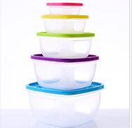 Load image into Gallery viewer, &lt;transcy&gt;Food container, set of 5 pieces, plastic food container&lt;/transcy&gt;
